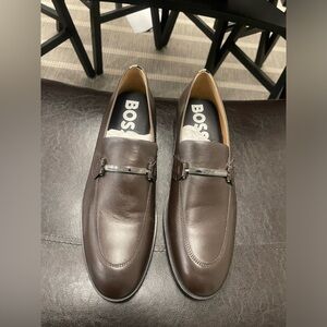 NWOB BOSS HUGO BOSS Colby Men’s HorseBit leather Loafers US 11